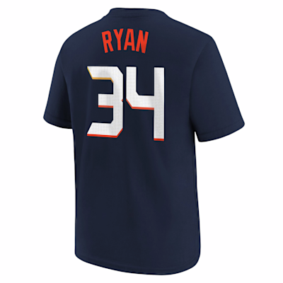 MLB Astros RYAN 34 ユニフォーム アストロズ　Tシャツ NOLAN RYAN #34 HOUSTON ASTROS MLB Baseball Jersey Majestic